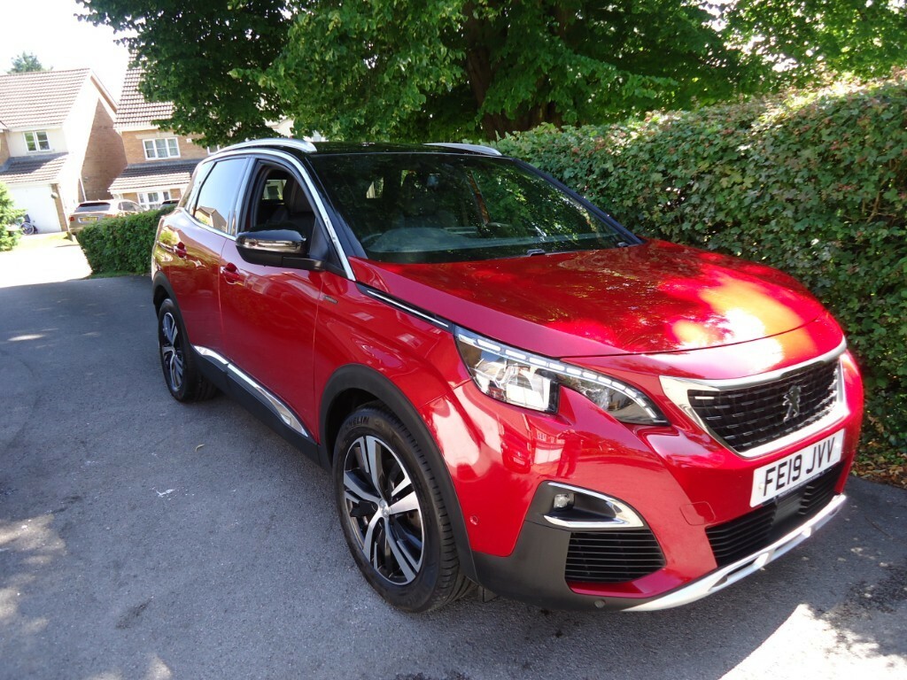Compare Peugeot 3008 1.5 Bluehdi 130Bhp Gt FE19JVV Red