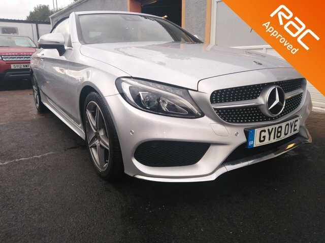 Compare Mercedes-Benz C Class 2.1 C 220 D Amg Line 168 Bhp GY18OYE Silver