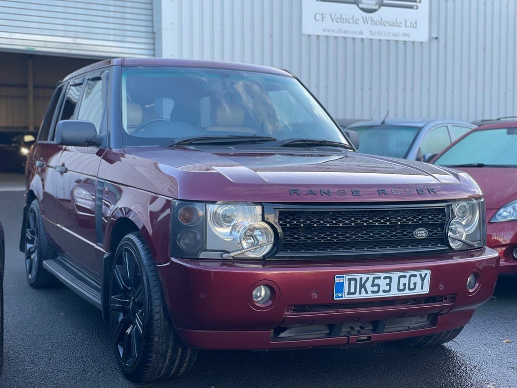Compare Land Rover Range Rover Td6 Se DK53GGY Red