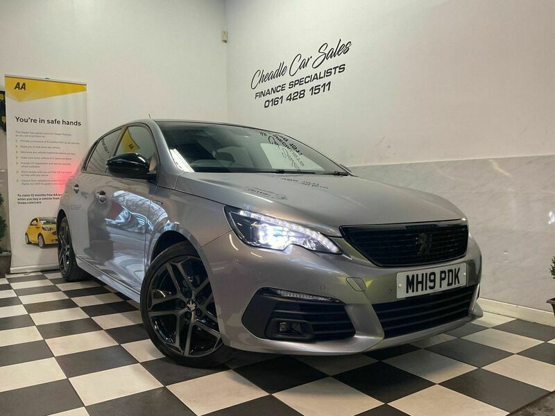 Compare Peugeot 308 1.5 Bluehdi Gt Line MH19PDK Grey