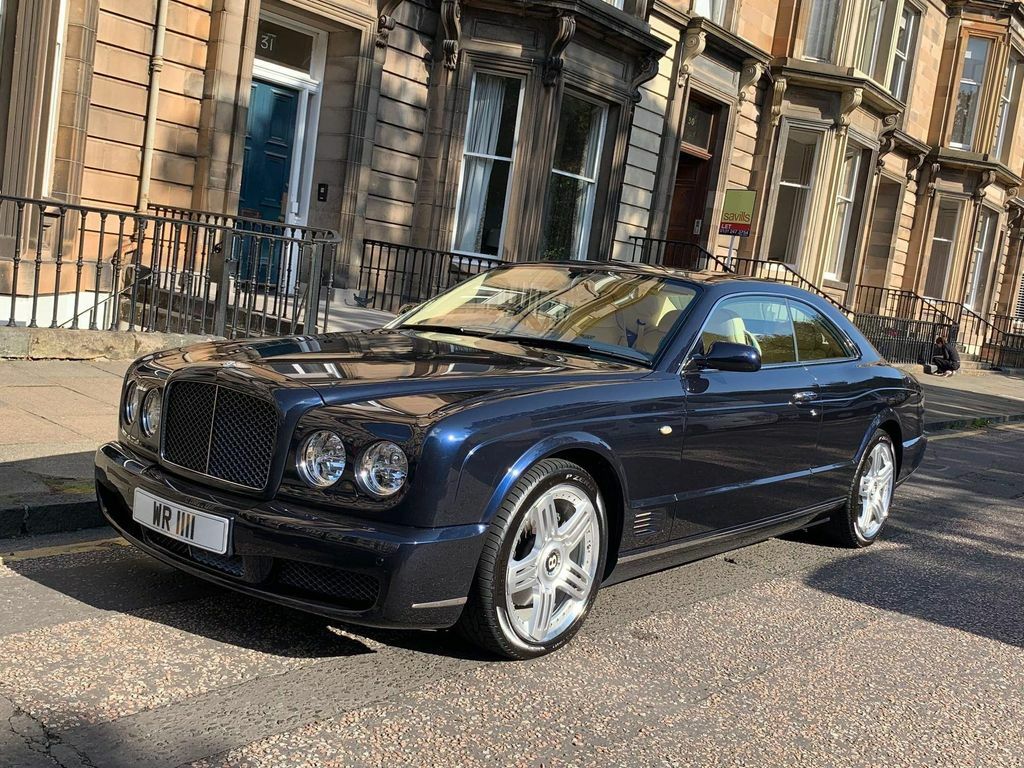 Compare Bentley Brooklands Coupe  Blue