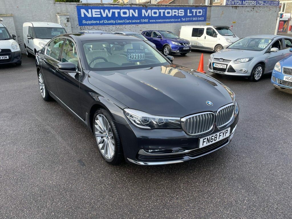 Compare BMW 7 Series 3.0 730D Exclusive Euro 6 Ss FN68FYP Grey