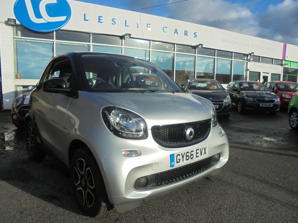 Compare Smart Fortwo Coupe 0.9 Petrol GY66EVX Silver