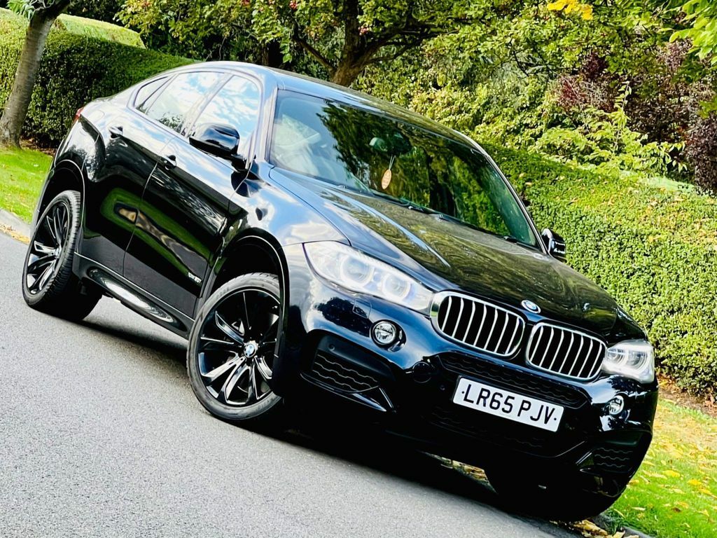 BMW X6 4.4I V8 M Sport Xdrive Euro 6 Ss Black #1