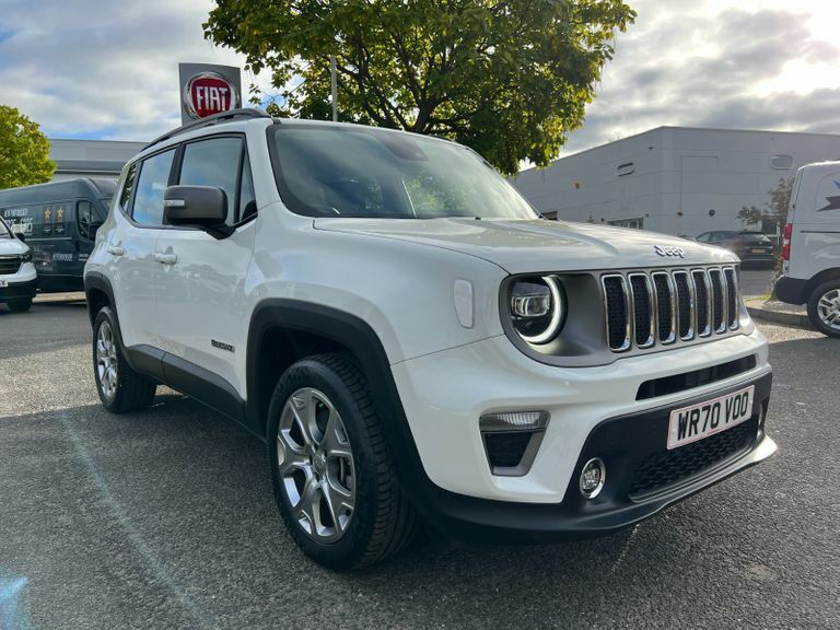 Compare Jeep Renegade 1.3 Turbo 4Xe Phev 190 Limited WR70VOO White