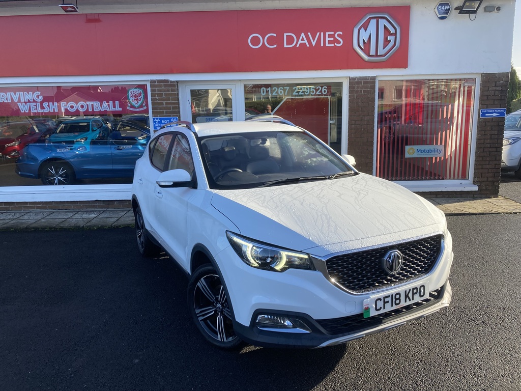 Used MG ZS CU22RGZ 1.5 VTI TECH EXCLUSIVE on Finance in Carmarthen £498