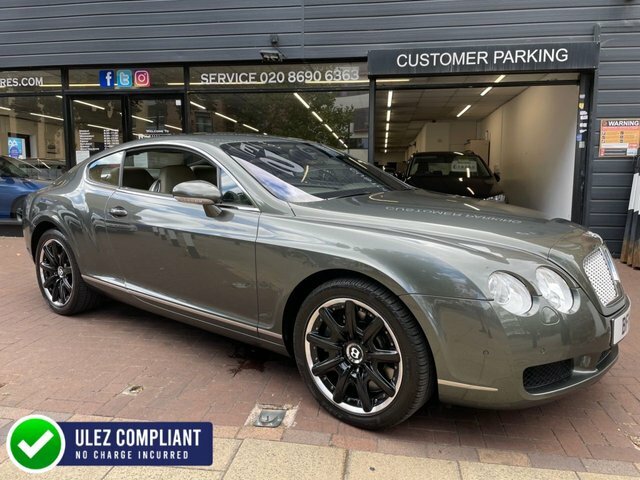 Compare Bentley Continental 2004 6.0 Gt 550 Bhp BFH7N Green