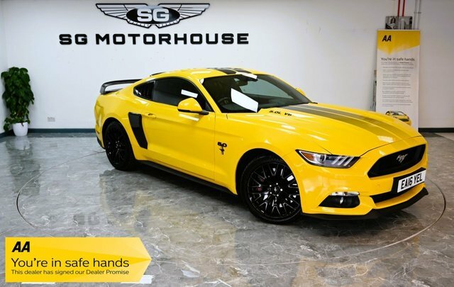 Ford Mustang 5.0 Gt 410 Yellow #1