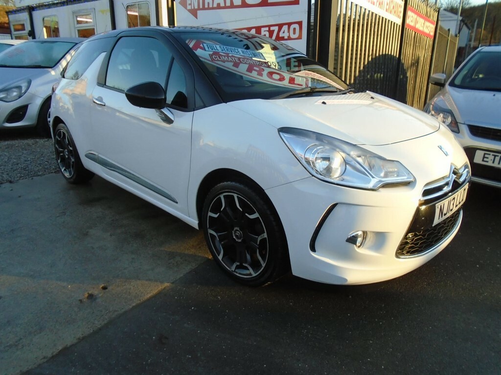 Compare Citroen DS3 Dstyle Plus Used Cars NJ13LLD White