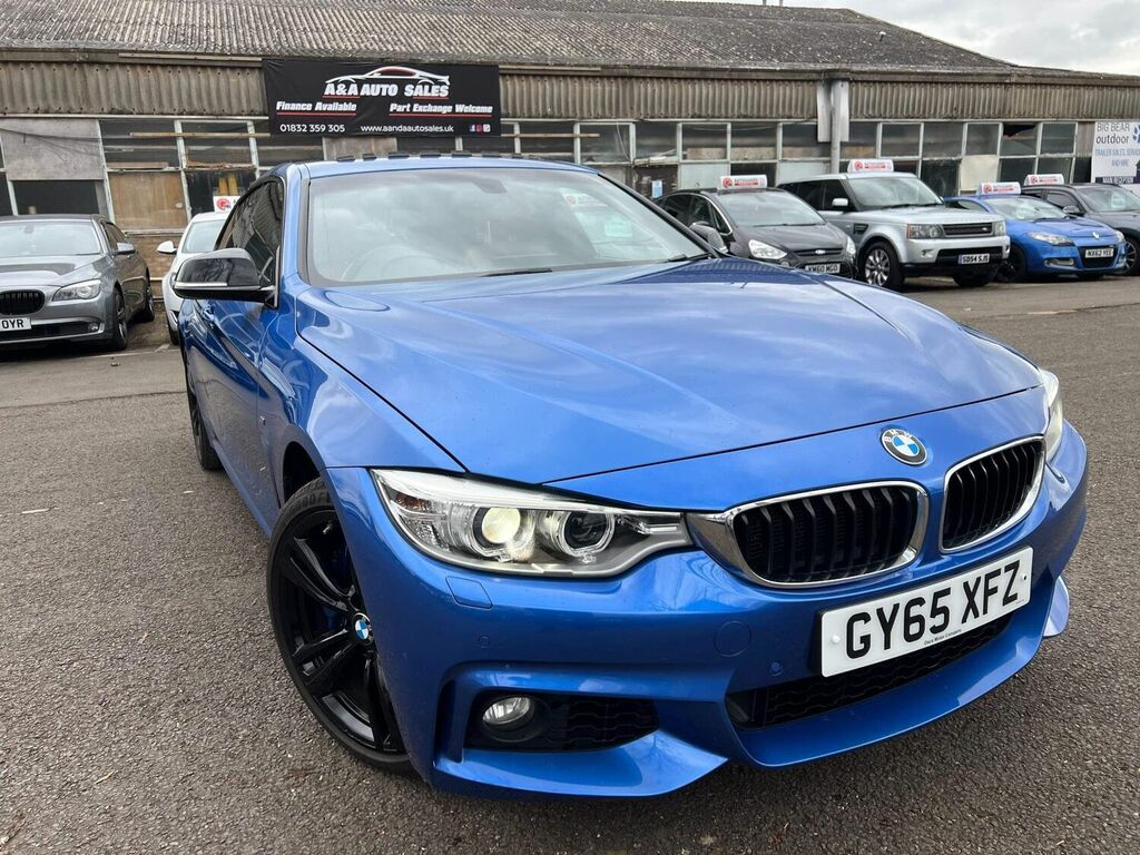 Compare BMW 4 Series 435D Xdrive M Sport Gran Coupe GY65XFZ Blue