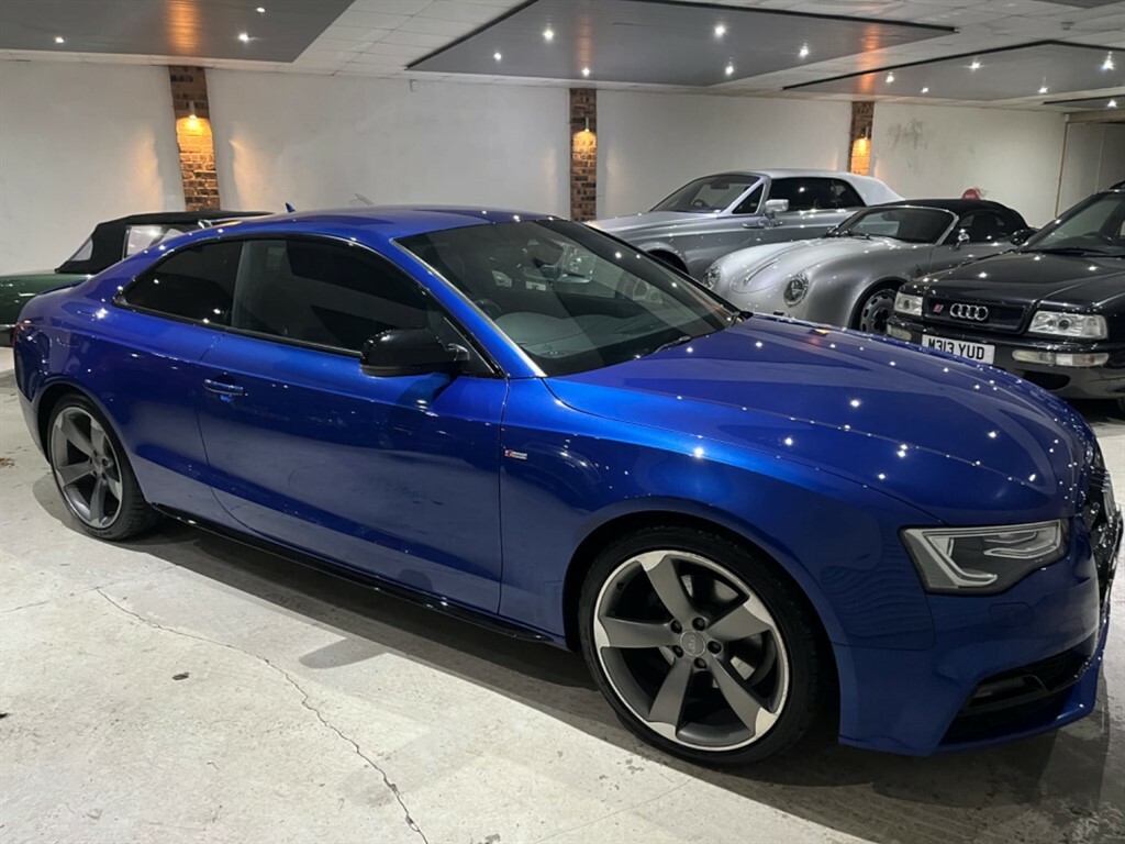 Audi A5 Tdi Quattro S Line Black Edition Plus Blue #1