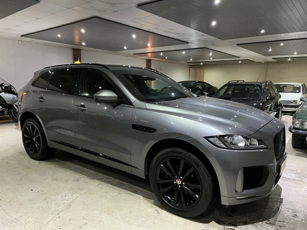 Compare Jaguar F-Pace Chequered Flag Awd JD03ANJ Grey