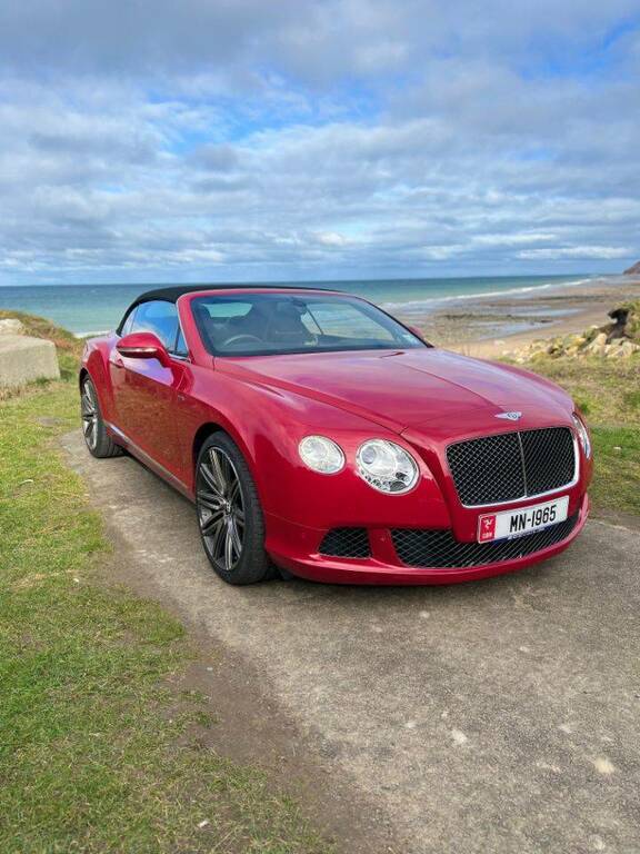 Bentley Continental Convertible Red #1
