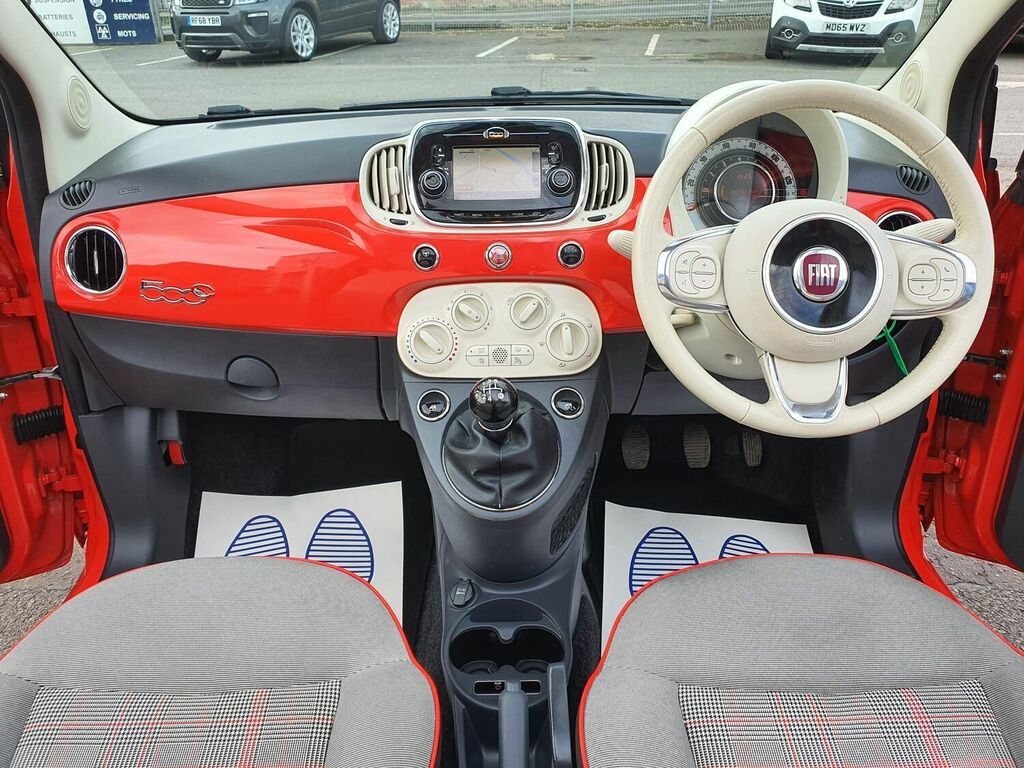 Compare Fiat 500 Convertible 1.2 Lounge Euro 6 Ss 201565 KN65GYA Pink