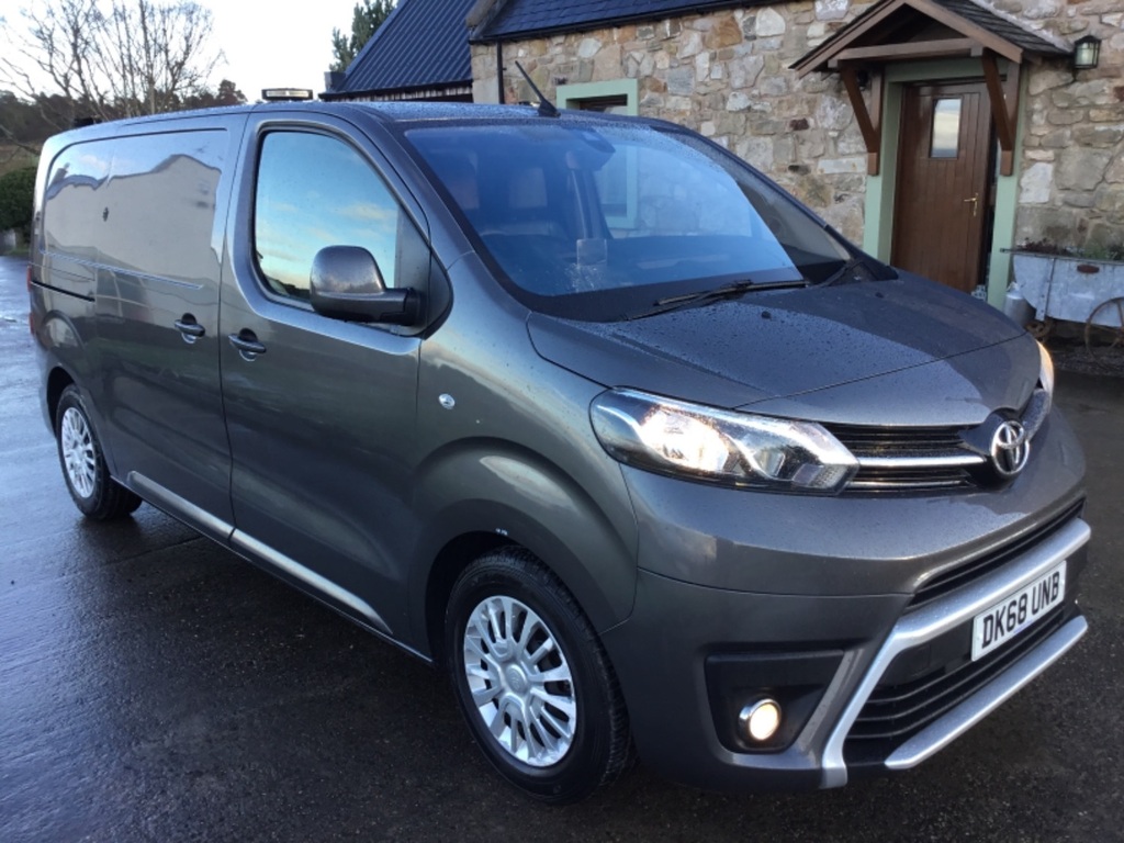 Compare Toyota PROACE 1.6Ltr Euro DK68UNB Grey
