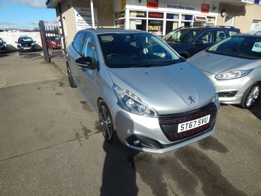 Compare Peugeot 208 Ss Gt ST67SVU Silver