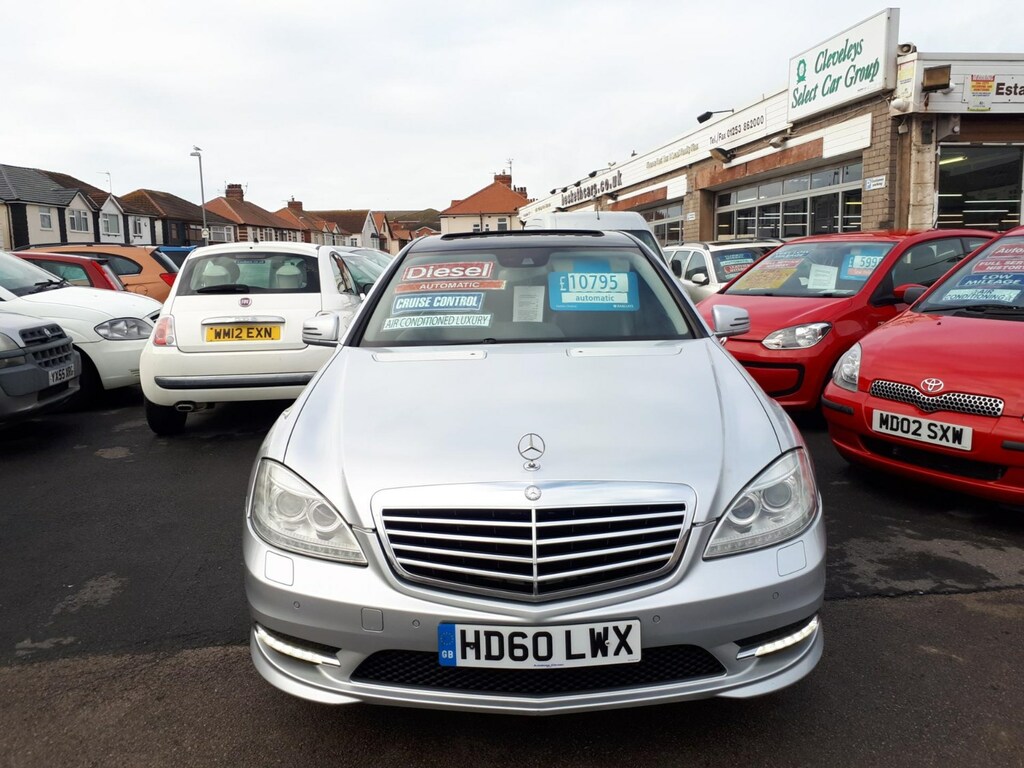 Compare Mercedes-Benz S Class S350l 3.0 Cdi Blueefficiency From 9,99 HD60LWX Silver