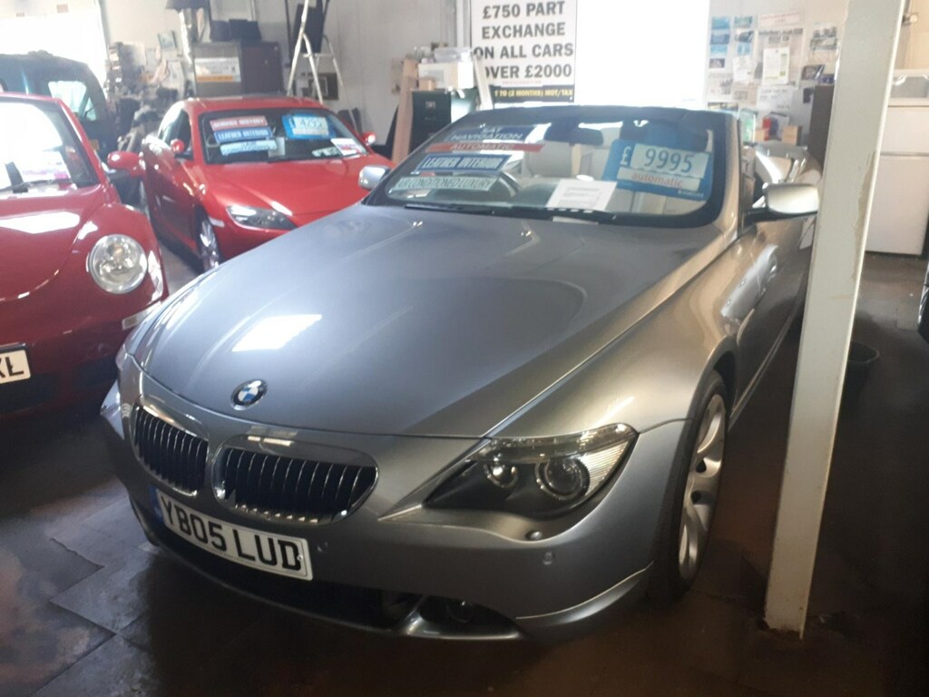 Compare BMW 6 Series 645 Ci 4.4 V8 Convertible From 9,195 R DU02NNN Grey