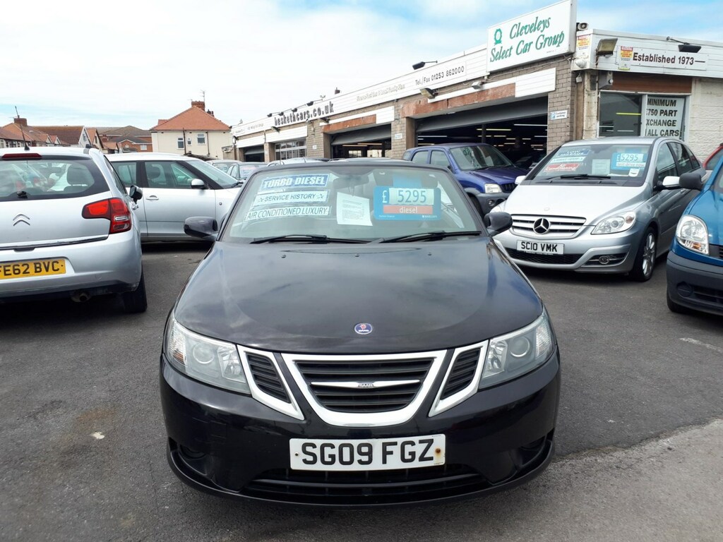 Compare Saab 9-3 1.9 Tid Vector Convertible From 4,495 Ret SG09FGZ Black