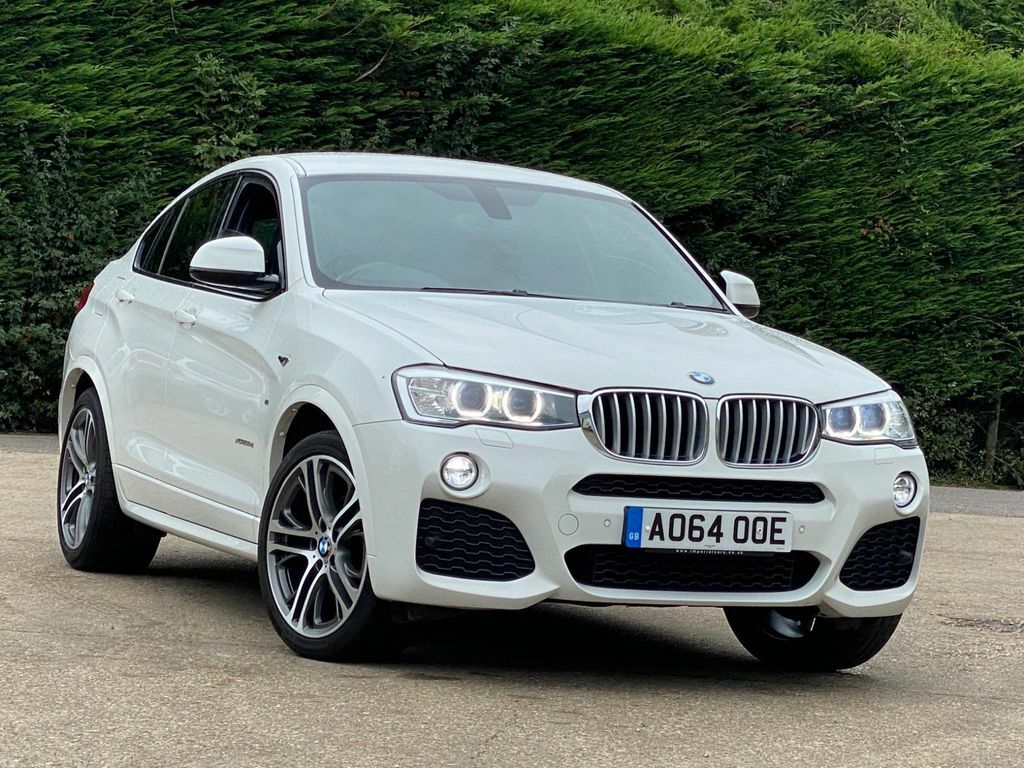 Compare BMW X4 3.0 30D M Sport Xdrive Ss AO64OOE White