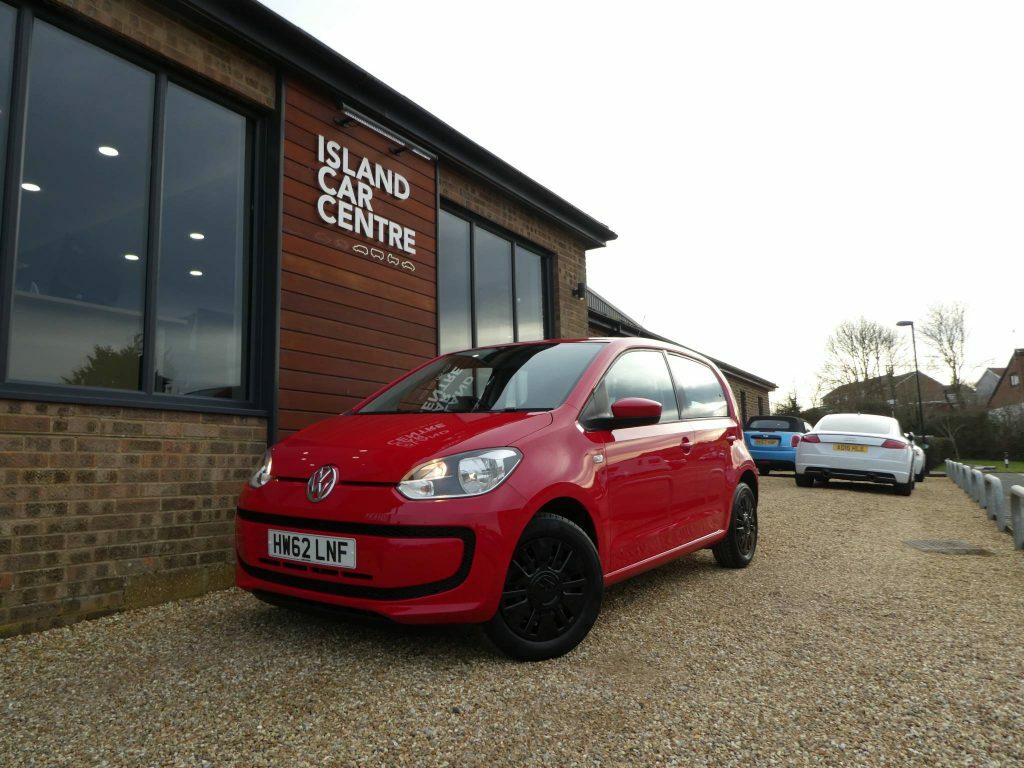 Compare Volkswagen Up Move Up HW62LNF Red