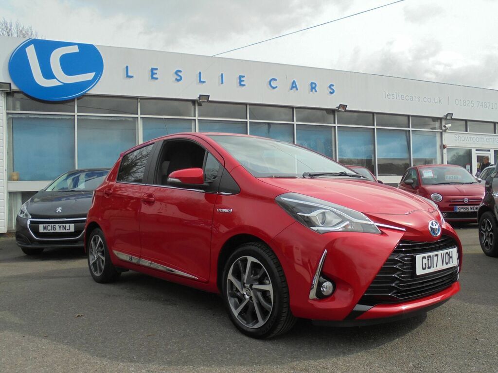 Compare Toyota Yaris 1.5 Petrol GD17VOH Red
