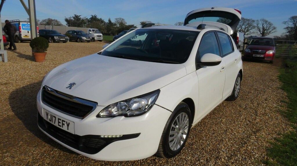 Peugeot 308 1.6 Access Blue Hdi Full Service History White #1