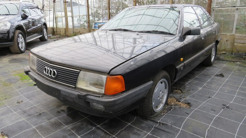 Audi 100 2.3E Se Saloon Galnanised Project Vehicle Black #1