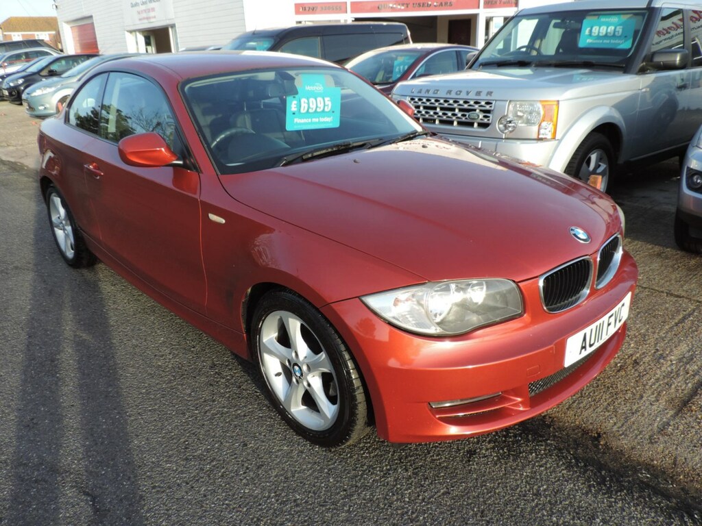 Compare BMW 1 Series 118D Sport Low Miles Full Service History AU11FVC Red