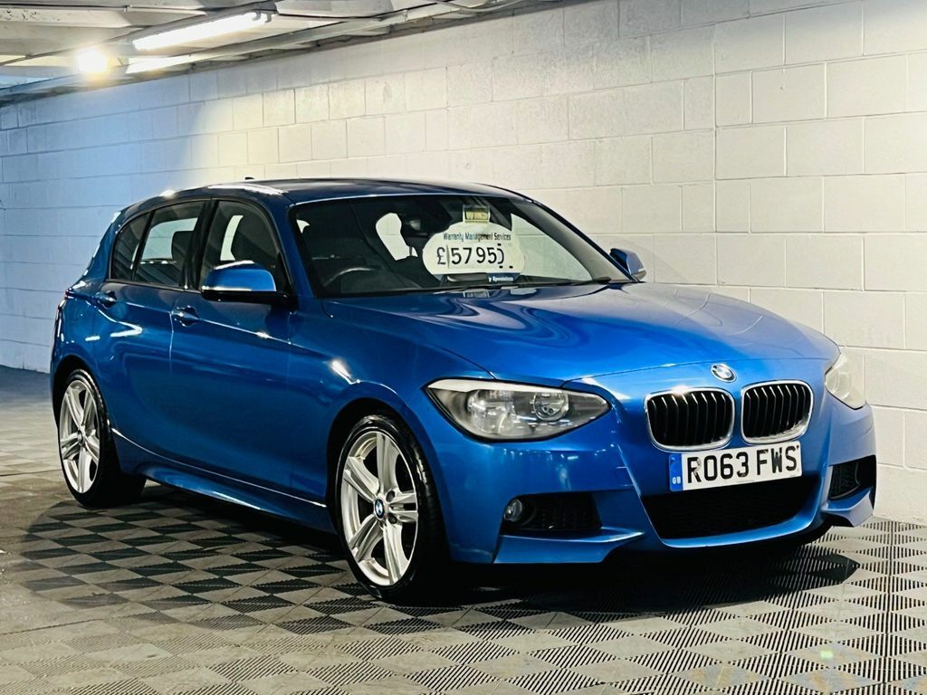 Compare BMW 1 Series 1.6 118I M Sport Euro 6 Ss R063FWS Blue