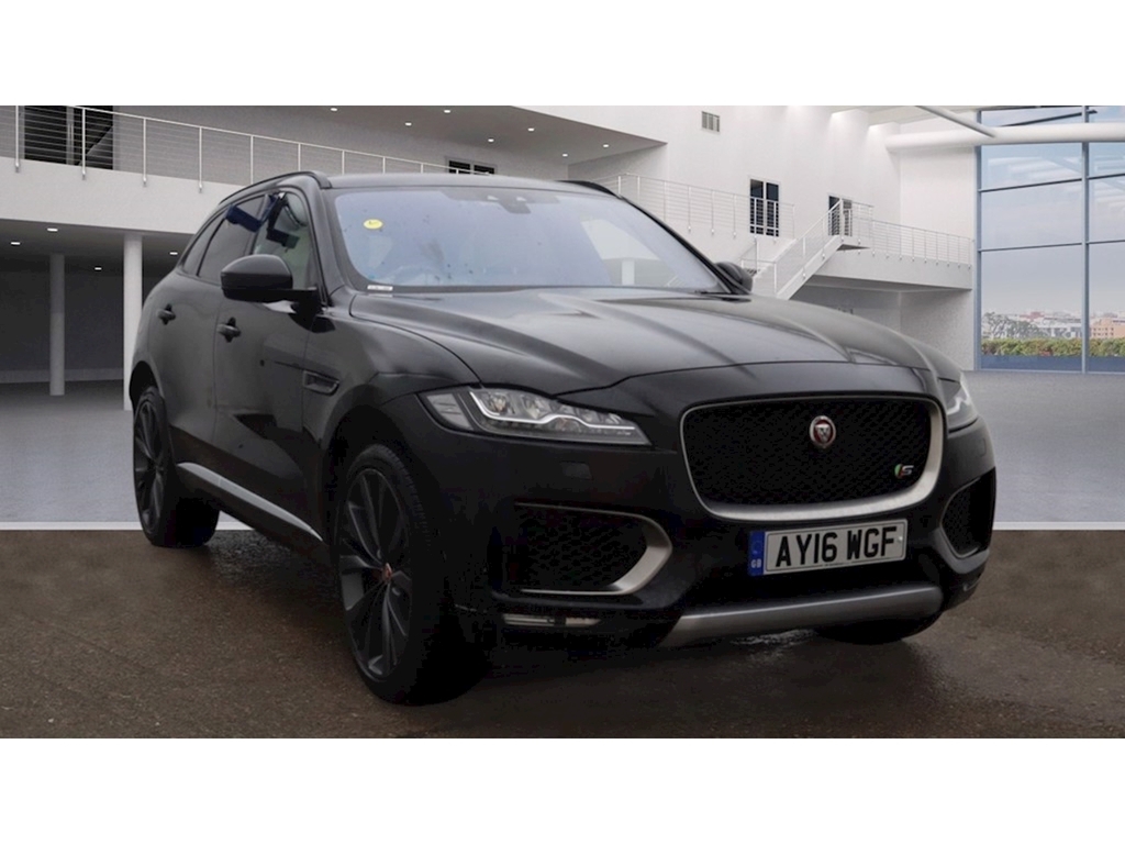 Compare Jaguar F-Pace F-pace V6 First Edition Awd D AY16WGF Black