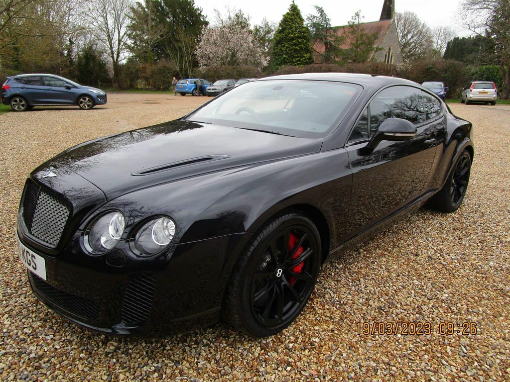 Compare Bentley Continental Gt 6.0 Gt Supersports  Black
