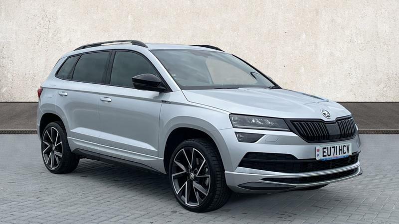 Used 2022 Skoda Karoq EU72FRX 1.5 TSI ACT SportLine SUV 5dr Petrol DSG ...