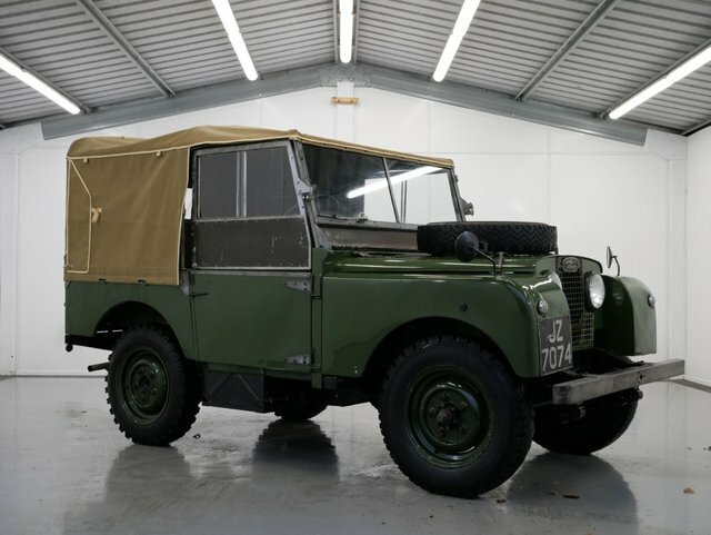 Compare Land Rover Series I Soft Top JZ7074 Green