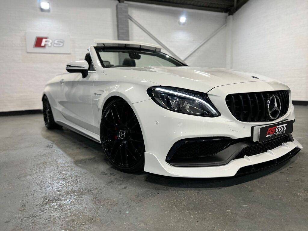 Used 2018 Mercedes-Benz C Class WF68JGX 4.0L AMG C 63 PREMIUM 2D AUTO ...