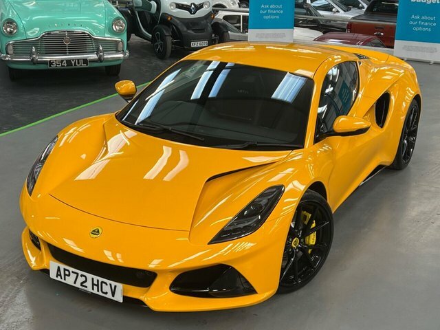 Compare Lotus Emira Emira V6 First Edition AP72HCV Yellow