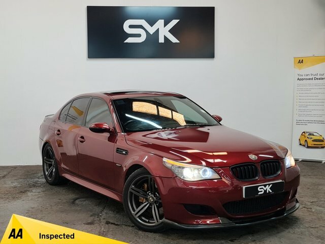Compare BMW M5 Saloon M5SWD Red