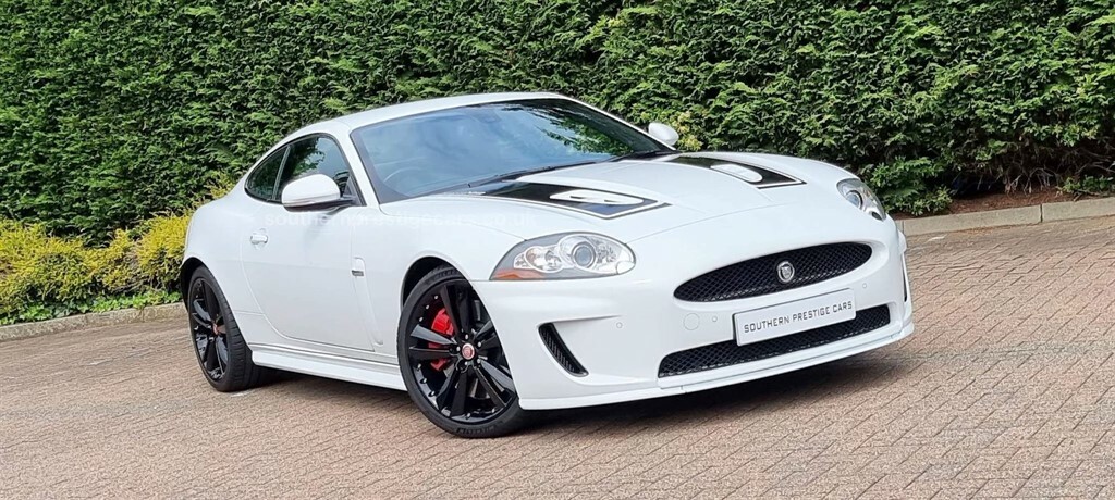 Compare Jaguar XKR 5.0 Supercharged OE11DDV White