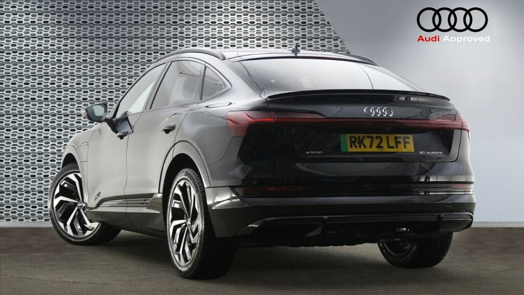 Used Audi Etron DY72YDX AUDI etron Sportback Black Edition 50 quattro 230 on Finance in