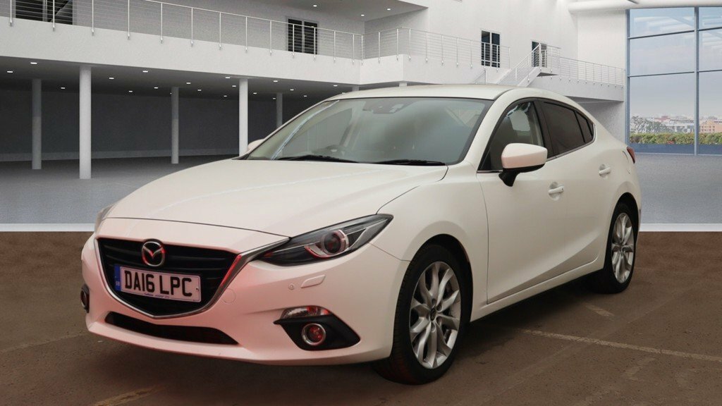 Compare Mazda 3 Saloon DA16LPC White