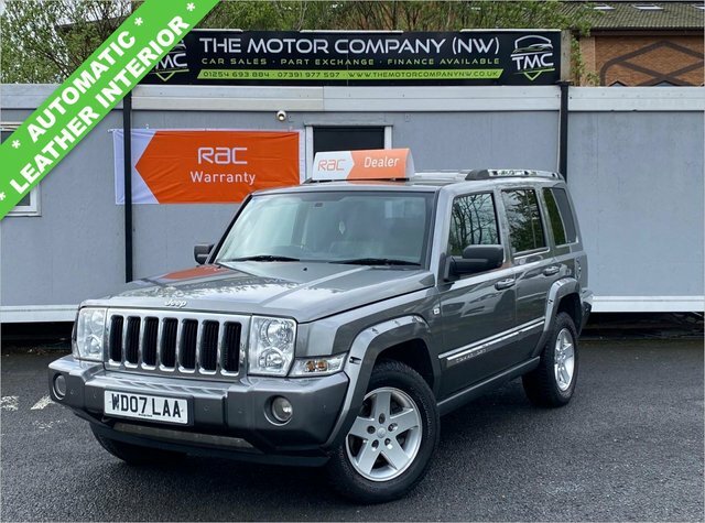 Compare Jeep Commander 3.0 V6 Crd Limited WD07LAA Grey
