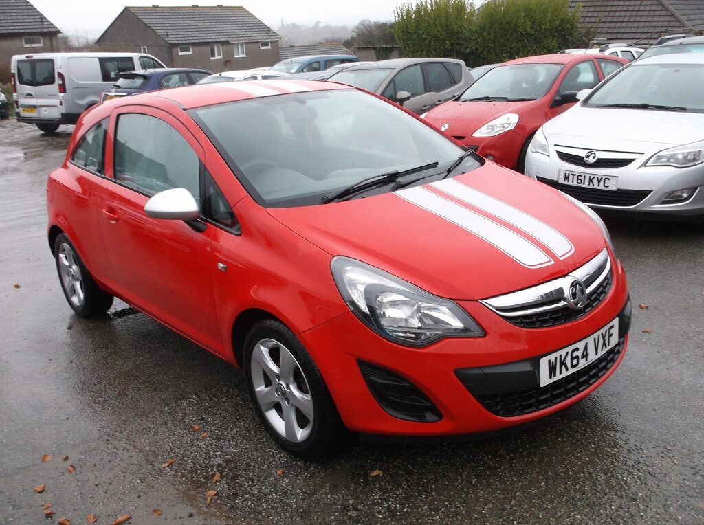 Compare Vauxhall Corsa 1.0 Sting, 3Dr, Hb, Red, Low Miles, 30 Road Tax, WK64VXF Red