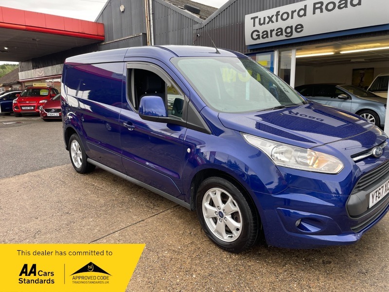 Compare Ford Transit Connect 1.5 Tdci 240 Limited YT67XCY Blue