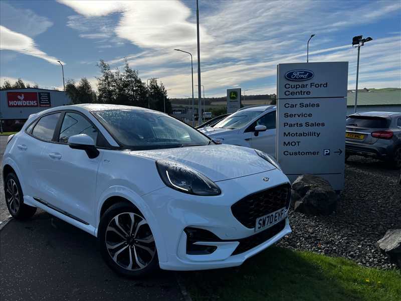 Compare Ford Puma 1.0 Ecoboost St-line Mhev 125Ps SW70EYF White