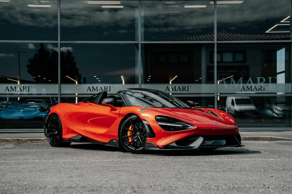 Compare McLaren 765LT Spider  Orange