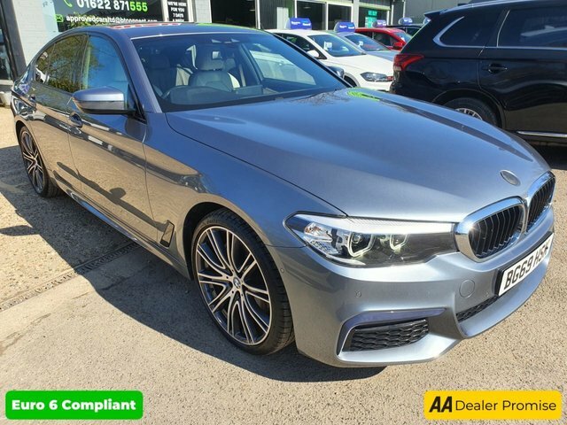 Compare BMW 5 Series 2.0 530I M Sport 248 Bhp In Blue With 29420 Mil BG69HSK Blue