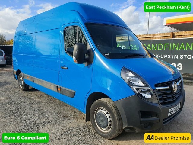 Compare Vauxhall Movano 2.3 L3h3 F3500 Ss 148 Bhp In Blue With 16,500 Mil EA71UJC Blue