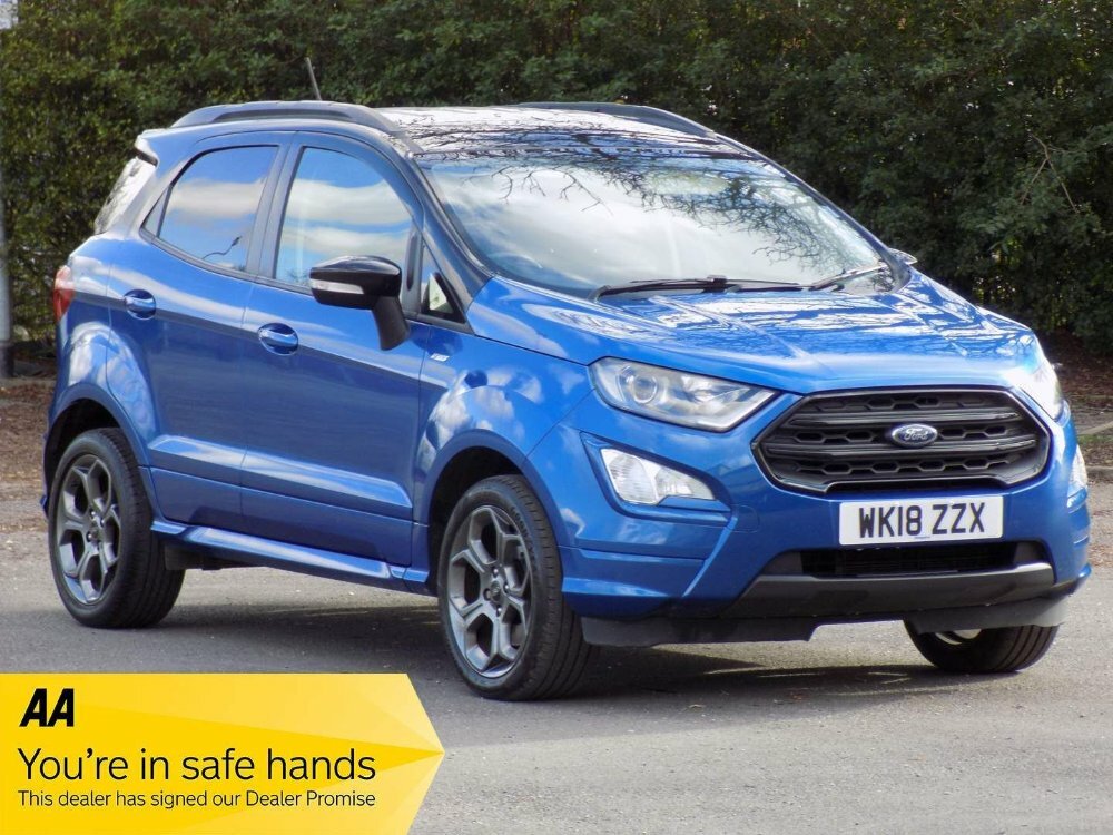 Compare Ford Ecosport 1.0T Ecoboost St-line Ss WK18ZZX Blue