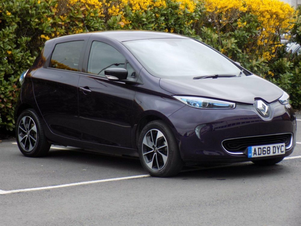 Compare Renault Zoe R110 41Kwh Dynamique Nav Battery Lease AD68DYC Purple