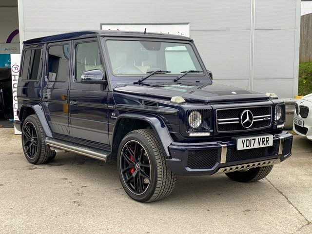 Compare Mercedes-Benz G Class 5.5 Amg G 63 4Matic Edition 463 563 Bhp YD17VRR Blue